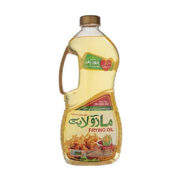 مازولایت روغن سرخ کردنی شفاف  ذرت  1.8لیتر
